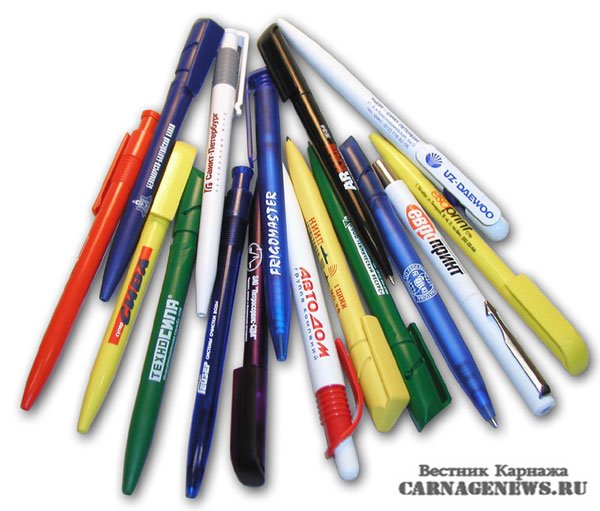 Десять фактов про шариковые ручки