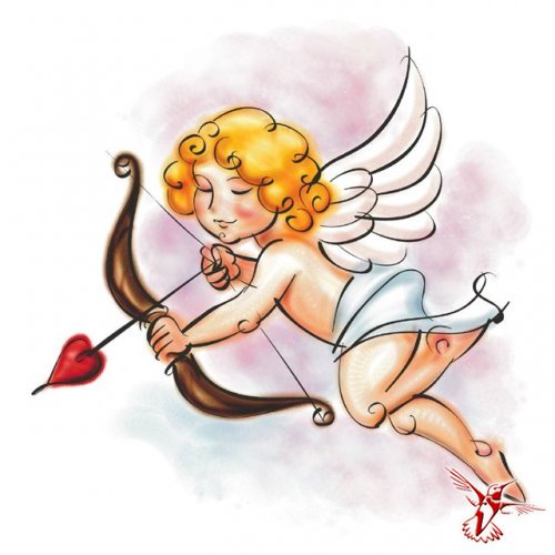 Почему символ влюбленности изображается ангелочком с луком и стрелами?