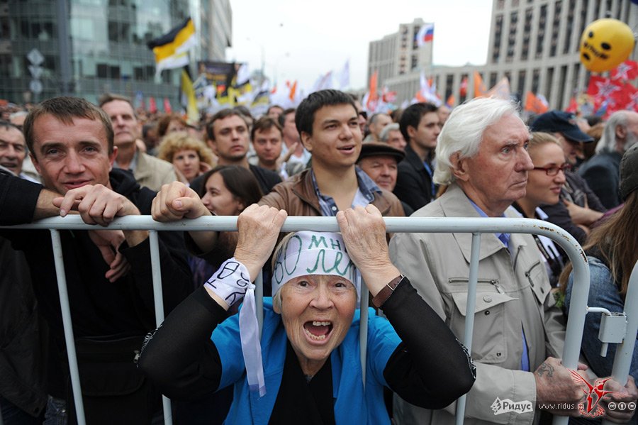 В Москве прошел третий «Марш Миллионов»