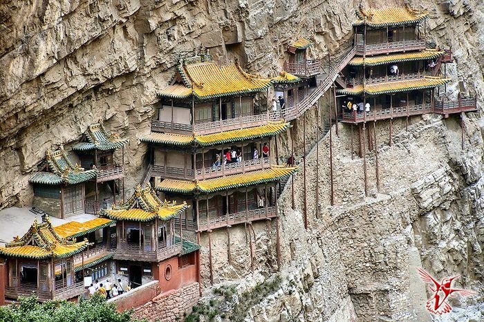 Висячий храм, Китай