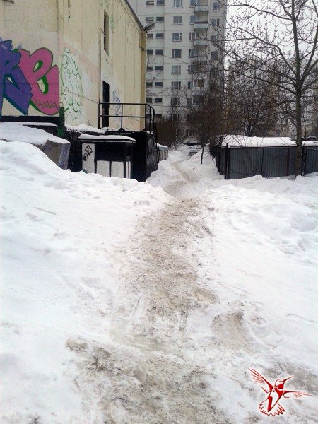 Власти Москвы убирают снег фотошопом
