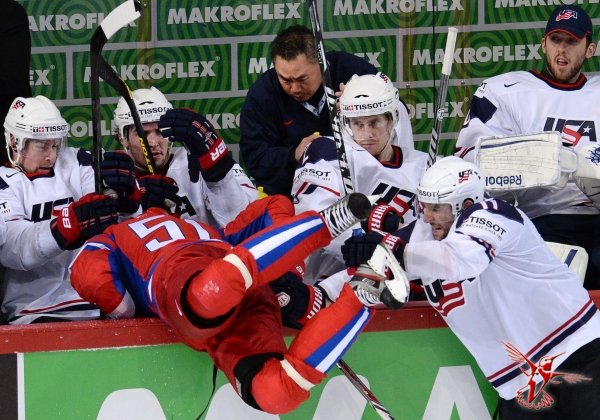 Хоккеисты сборной России продули команде США