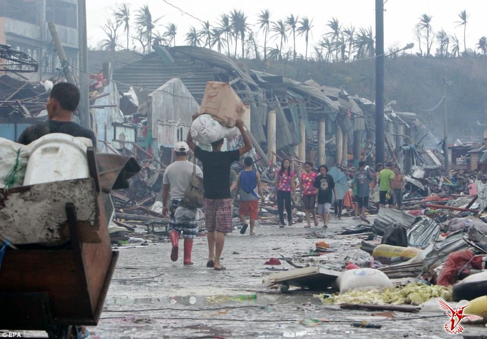 Катастрофический тайфун "Хайян" на Филиппинах