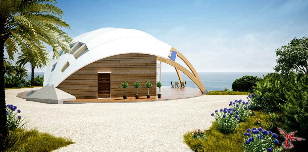 Потрясающий дом-купол, который поможет спасти планету