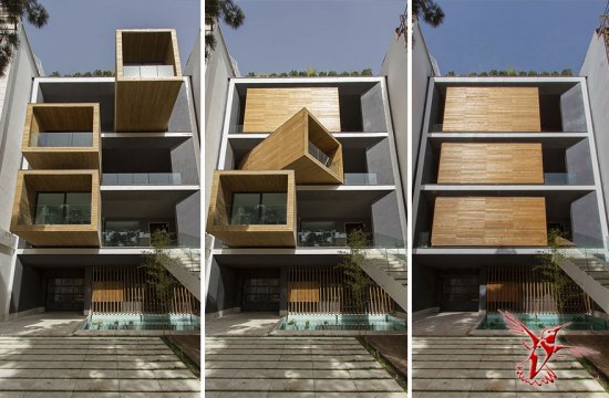 В Тегеране построили удивительный дом с вращающимися комнатами