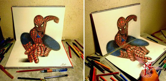 Лучшие 3D рисунки, сделанные карандашом