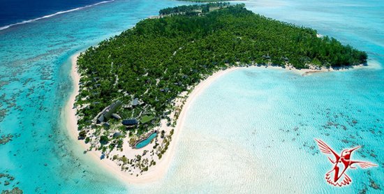 Частный остров Марлона Брандо во Французской Полинезии