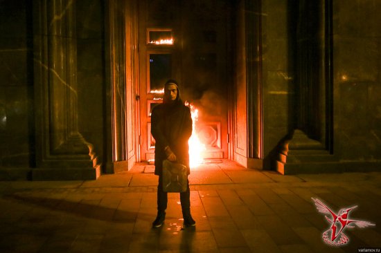 В Москве подожгли здание ФСБ