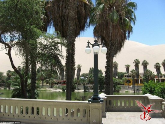 Нет, это не мираж! Удивительный город-оазис среди пустыни в Перу