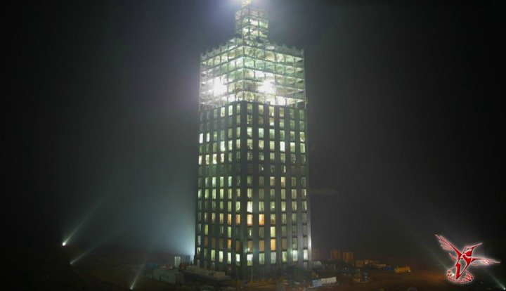 Китайцы построили небоскреб за 15 суток