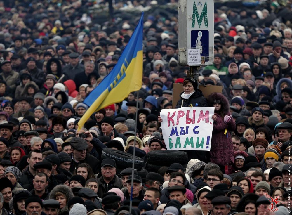 Очистка майдана украинцами