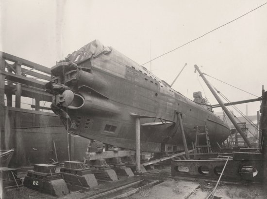 Редкие кадры из сердца немецкой подводной лодки времен Первой мировой войны